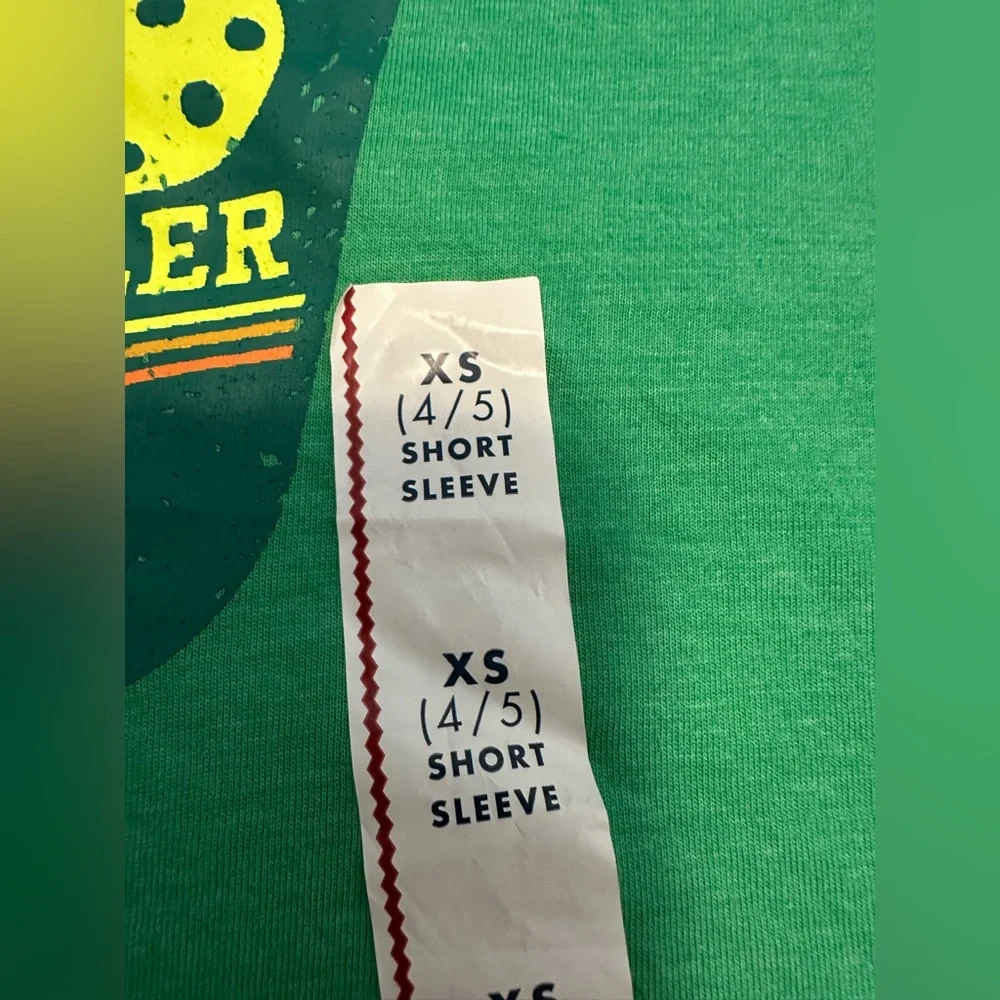 Cat‎ & Jack Green and Red Pickleballer Tees